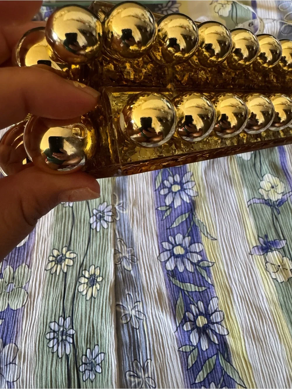N/A gold acrylic